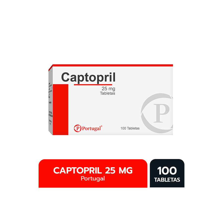 Captopril 25Mg Tabletas - Boticas Hogar y Salud