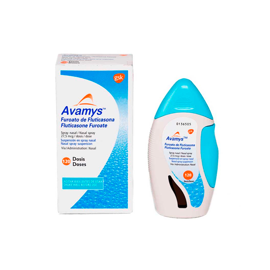 Avamys 27.5Mcg Aerosol Nasal - Spray 120 Dosis - Boticas Hogar y Salud