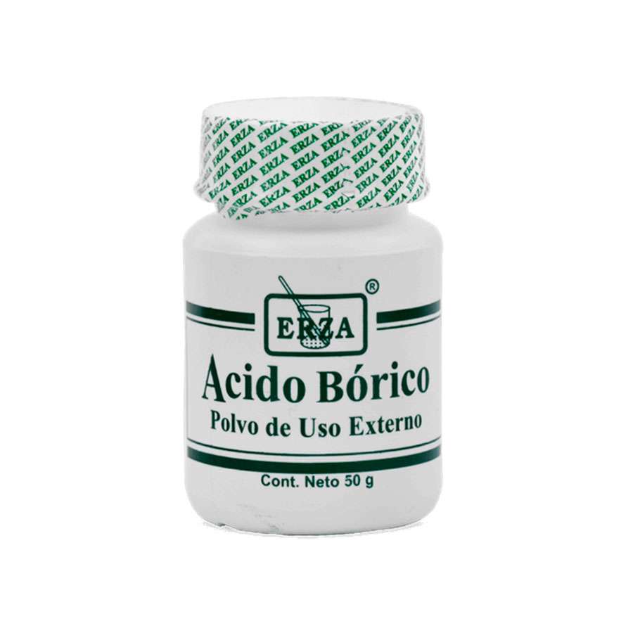 Acido Bórico - Pote 50 Gr - Boticas Hogar y Salud