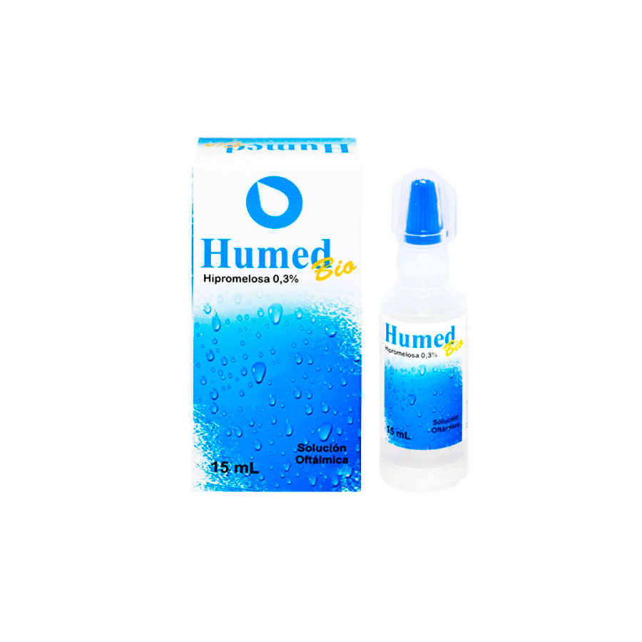 Humed-Bio 0.3% Solución Oftálmica - Frasco 15 mL