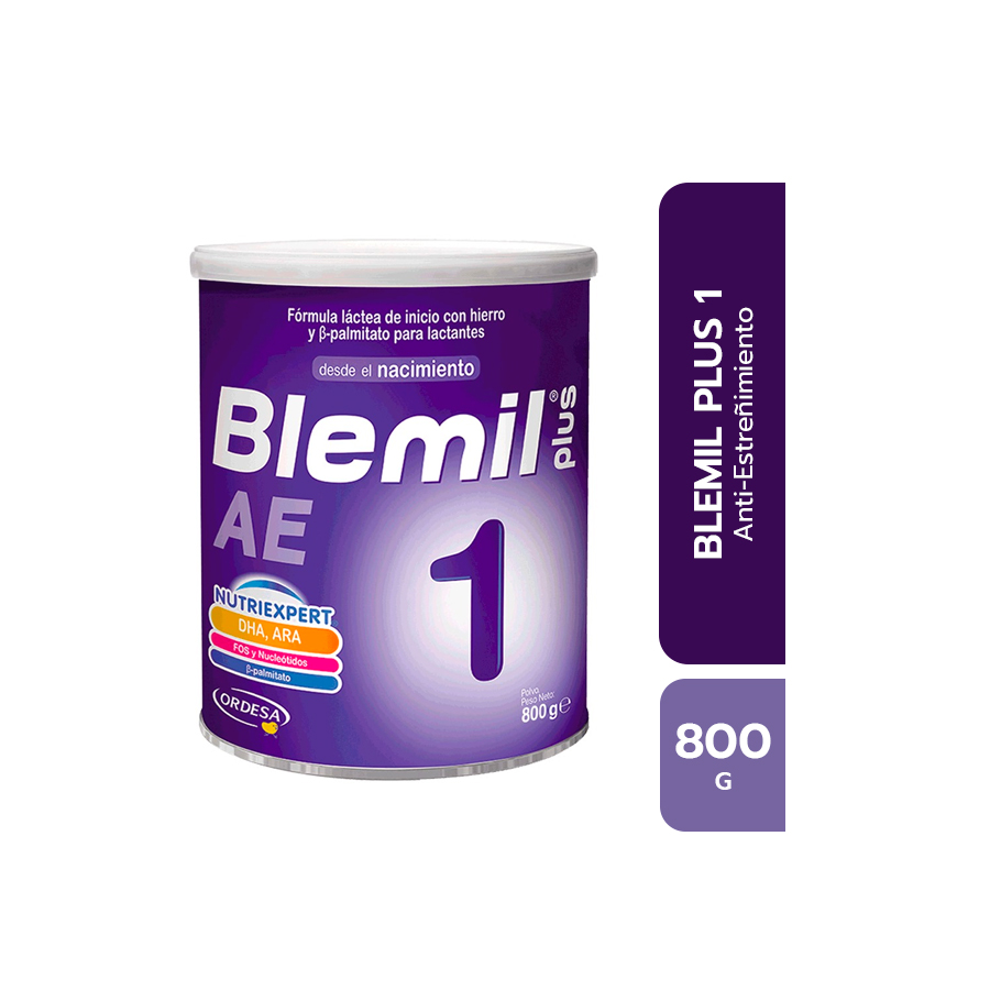 Blemil Plus 1 Fórmula Anti-Estreñimiento - Lata 800 G