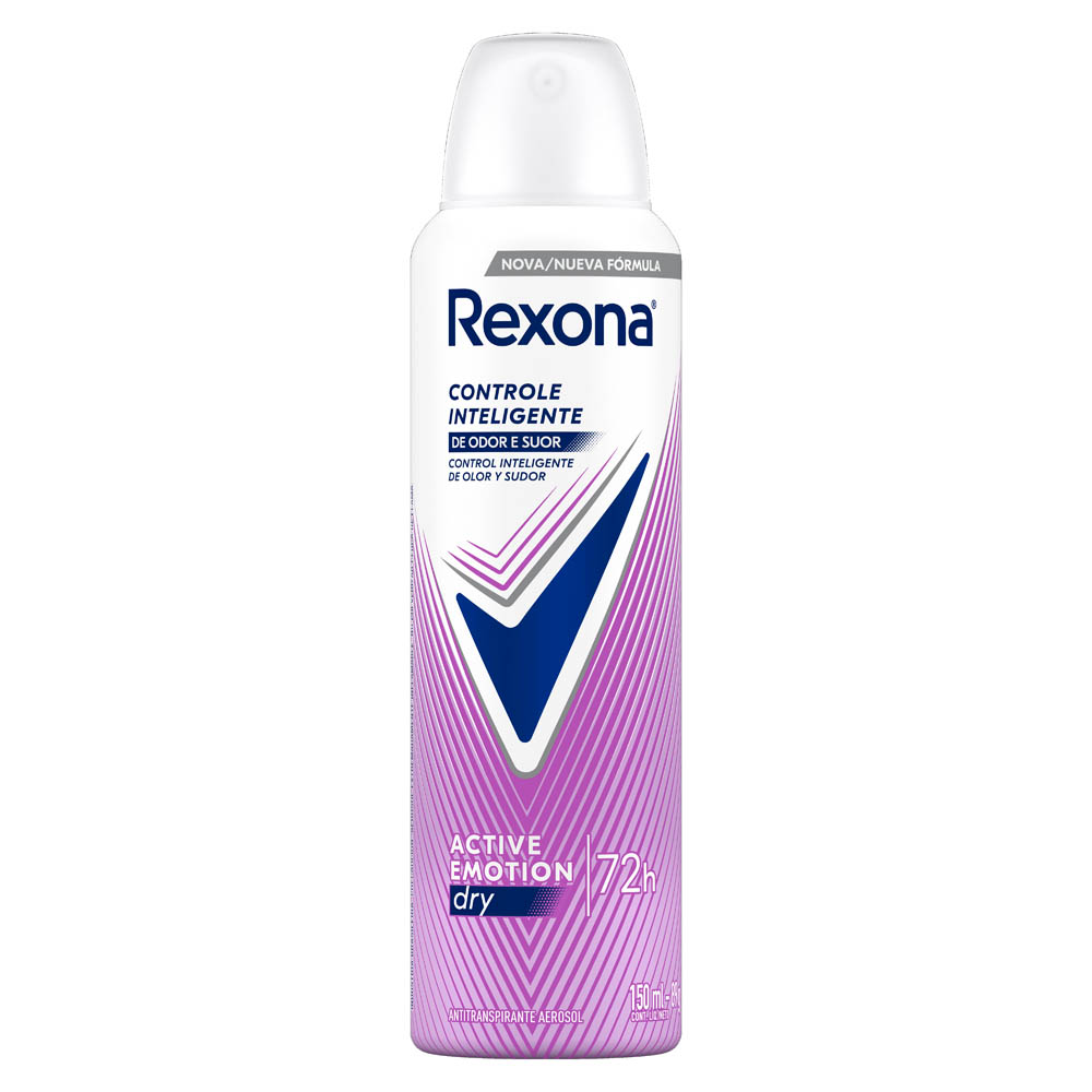desodorante rexona active emotion fem spray 150 ml