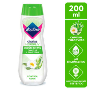 jabón Íntimo nosotras herbal frasco 200 ml