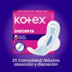 toalla higiénica kotex ultra fina con alas bolsa 10 un