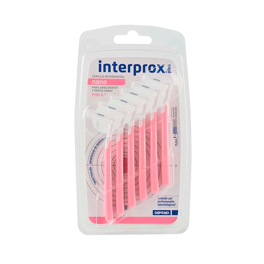 cepillos interproximales interprox plus nano blister 6 un
