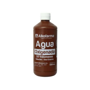 agua oxigenada 10 volumenes frasco 500 ml