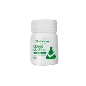 oxido de zinc alkofarma polvo frasco 50 g