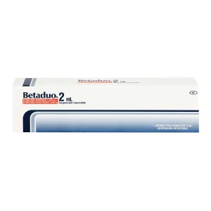 betaduo 2 10mg | 4mg/2ml suspensión inyectable caja 1 un