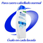 shampoo head & shoulders limpieza renovadora frasco 90 ml