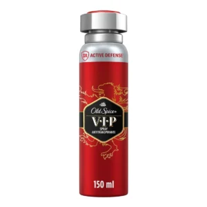 antitranspirante spray old spice v.i.p. frasco 150ml