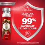antitranspirante old spice leña con fragancia de menta frasco 150 ml