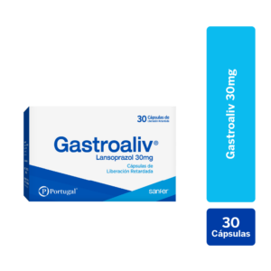 gastroaliv 30mg cápsulas de liberación retardada