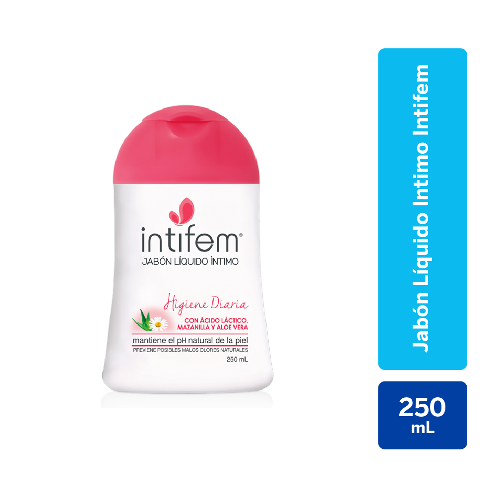 intifem lavado intimo frasco 250 ml