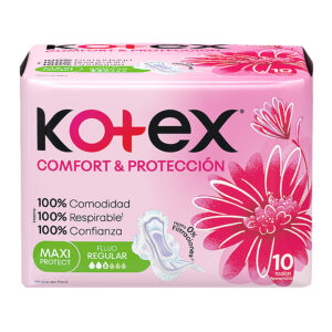 toallas higiénicas kotex normal bolsa 10 un