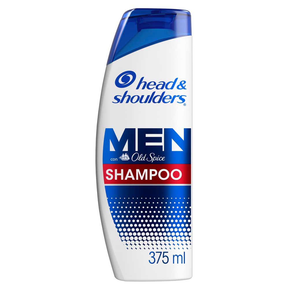 shampoo head & shoulders for men old spice frasco 375 ml