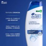 shampoo head & shoulders limpieza renovadora frasco 375 ml