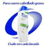 shampoo head & shoulders manzana fresh frasco 375 ml