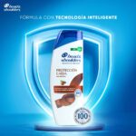 shampoo head & shoulders proteccion caida frasco 375 ml