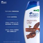 shampoo head & shoulders proteccion caida frasco 375 ml
