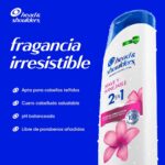 shampoo head & shoulders suave manejable 2en1 frasco 375 ml