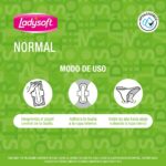 toallas higiénicas normal con alas ladysoft bolsa 10 un
