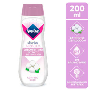 jabón Íntimo nosotras sensitive frasco 200 ml
