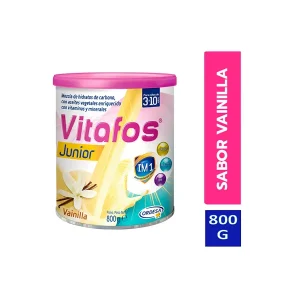complemento alimenticio vitafos junior sabor vainilla lata 800 g