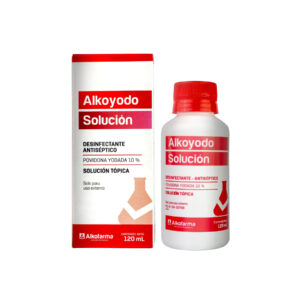 alkoyodo 10% solucion topica frasco 120 ml
