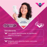 toallas higiénicas nosotras desodorante invisible bolsa 10 un