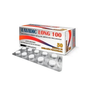 lavidic long 100mg comprimidos liberación prolongada