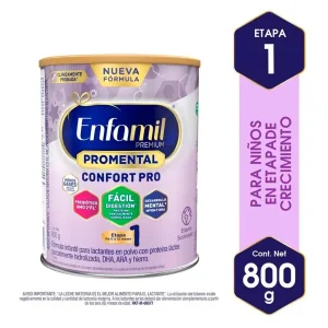 fórmula infantil enfamil confort premium lata 800 g