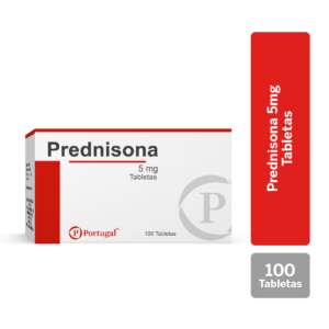 prednisona 5mg tableta caja 100 un