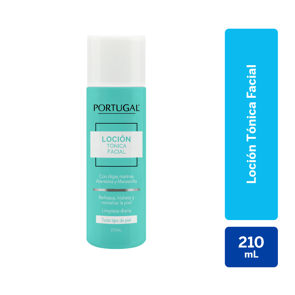 portugal loción tónica facial frasco 210 ml