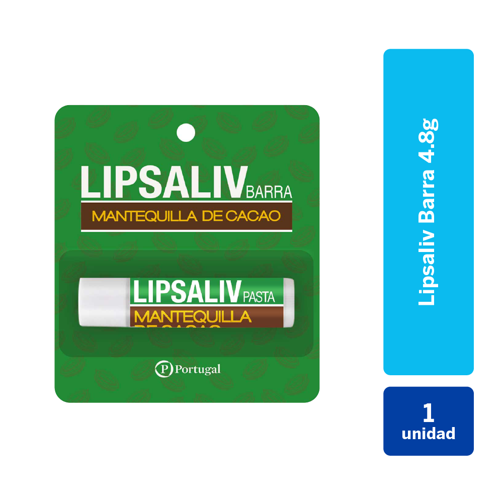 lipsaliv mantequilla de cacao barra 4.8 g