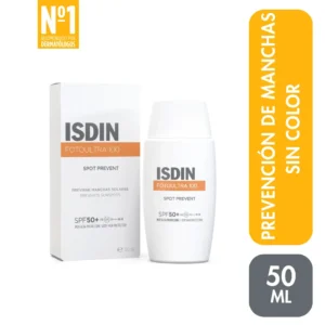 fotoultra spot prevent fusión fluid spf 100+ isdin frasco 50 ml