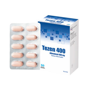 tezen 400mg masticables