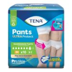ropa interior desechable tena pants ultra talla m paquete 10 un