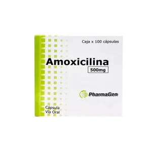amoxicilina pharg 500 mg cápsulas