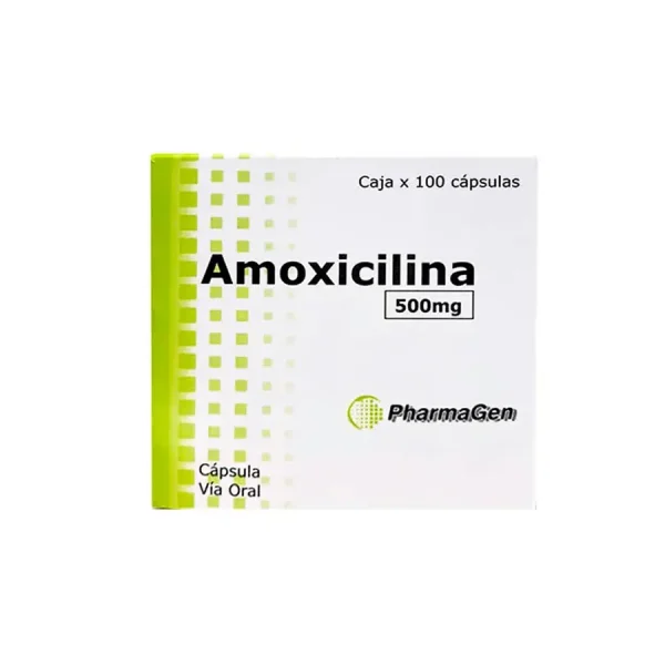 amoxicilina pharg 500 mg cápsulas