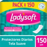 protectores diarios ladysoft clasico caja 150 un