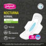toallas higiénicas nocturnas ladysoft tela suave bolsa 10 un