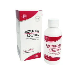 lactulosa 3.33 g 5 ml solución oral frasco 100 ml