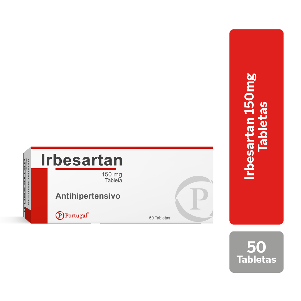 irbesartan 150 mg tabletas