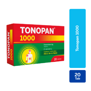 tonopan 1000 20 tabletas