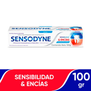 crema dental sensodyne sensibilidad y encías tubo 100 g