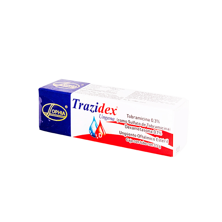 Trazidex Ungena Ungüento Oftálmico - Tubo 3 G - Imagen 1