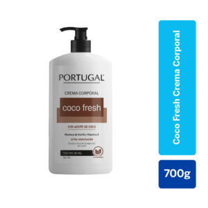 portugal crema corporal coco fresh frasco 700 g