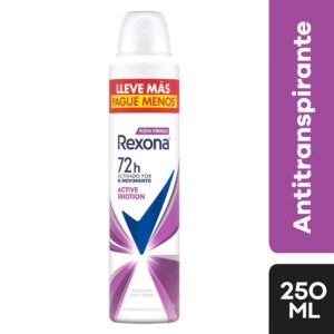 desodorante en aerosol rexona active emotion frasco 250ml
