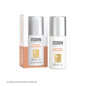 isdin fotoultra age repair color fusion water spf 50 frasco 50 ml