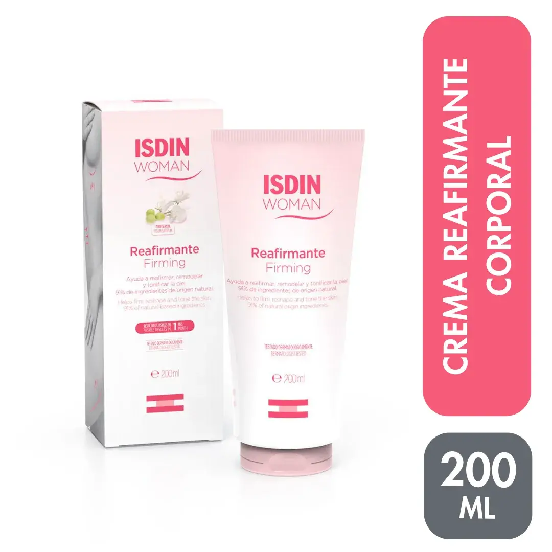 isdin crema reafirmante woman tubo 200 ml